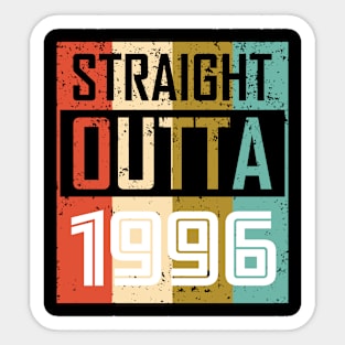 Straight Outta 1996 Sticker